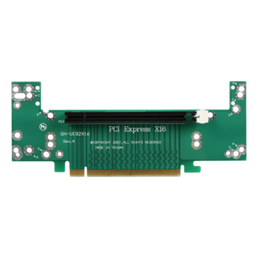 DD-666-2U-M, 2U PCIe x16 to PCIe x16 Riser Card Middle Position