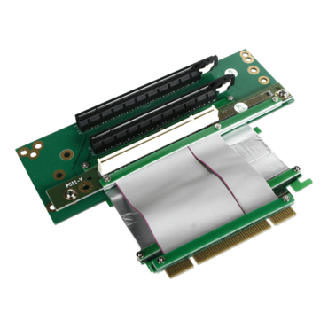 DD-643661, 2 PCIe x16 and 1 PCI Riser Card