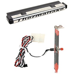 4 x TrueLight Memory Heat Spreader, Aluminum, Flash lights