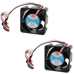 2 x TopMotor 40mm Case Fan, Retail