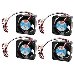 4 x TopMotor 40mm Case Fan, Retail