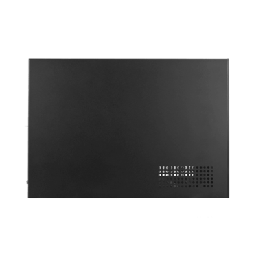 S-35-DE5BL, Blue HDD Handle, 5x 3.5&quot; Hotswap Bays, 1x 2.5&quot; Drive Bay, No PSU, Mini-ITX, Black/Blue, Storage Mini Tower