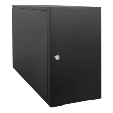 S-917, 7x 5.25 Bays, 1x 2.5&quot; Internal Bay, No PSU, mini-ITX, Black, Mini Tower Chassis