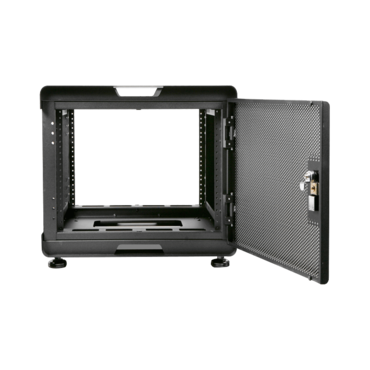 WS-938B, 9U, 380mm Depth, Threaded Rails Audio Video Rackmount Cabinet
