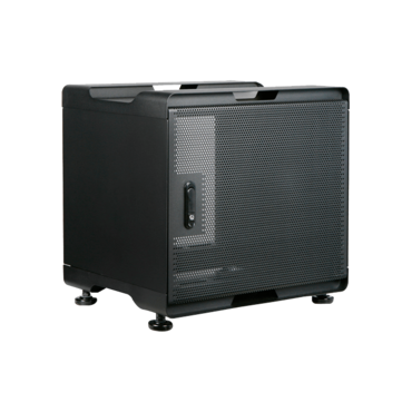 WS-938B, 9U, 380mm Depth, Threaded Rails Audio Video Rackmount Cabinet
