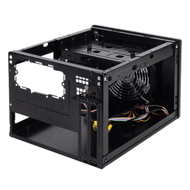 Sugo SG05BB-LITE, No PSU, Mini-ITX, Black, Mini Cube Case