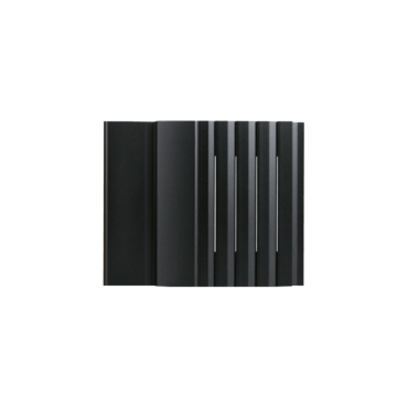 DD-400-SEA-BLACK, 4U, Black, SEA Bezel for D Storm Chassis