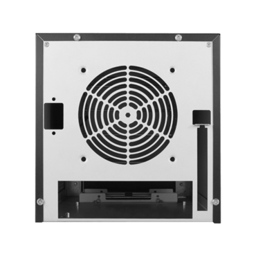 S-35-3M1BL, Blue HDD Handle, 3x 3.5" Hotswap Bays, No PSU, Black/Blue, Storage Mini Tower