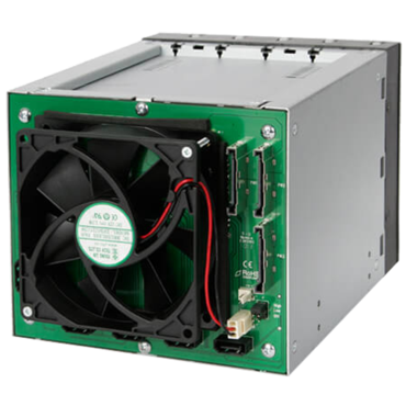 MB155SP-B, 3x 5.25" to 5x 3.5", SATA 6Gb/s, HDD, Black Hot Swap Module