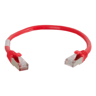 2ft Cat6 Snagless Shielded (STP) Ethernet Network Patch Cable - Red