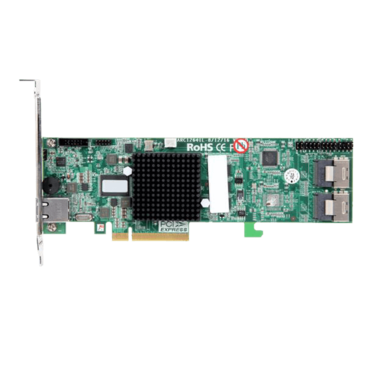 ARC-1264IL-16, SAS 6Gb/s, 16-Port, PCIe 2.0 x8, Controller with 1GB Cache, Includes 4x Internal MiniSAS (SFF-8087) to 4x SATA Breakout Cables