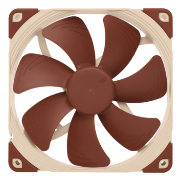 NF-A14 PWM 140mm, 1500 RPM, 82.5 CFM, 24.6 dBA, Cooling Fan