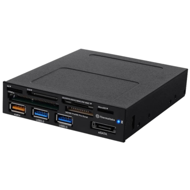 AC0031, Internal, 3.5&quot; Bay, 2xUSB 3.0, e-SATA, Charging Port, Card Reader