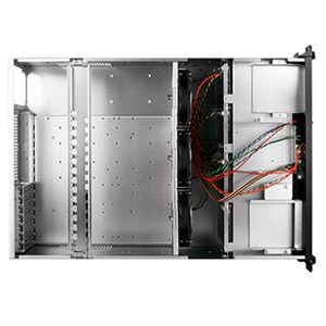 E Storm E4M20, 20x 3.5" Hotswap Bays, No PSU, E-ATX, Black, 4U Chassis