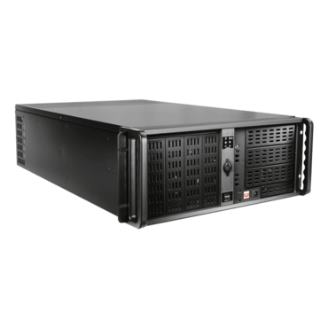 D-400LND-7, 7x 5.25&quot; 2x 3.5&quot; Drive Bays, E-ATX, Black, 4U Chassis