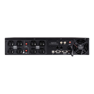 Smart App LCD OR1500LCDRT2U, 1500 VA/900 W, Simulated Sine Wave, 2U Rackmount/Tower UPS