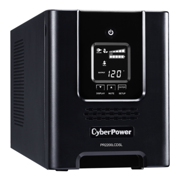 Smart App Sinewave PR2200LCDSL, LCD, 2070 VA/1980 W, Sine Wave, Tower UPS