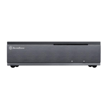 Milo ML06B, No PSU, Mini-ITX, Black, HTPC Case