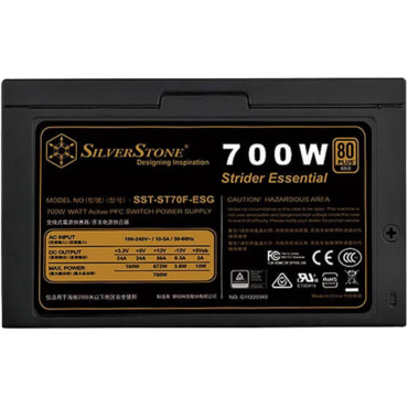 ST70F-ESG, 80 PLUS Gold 700W, No Modular, ATX Power Supply