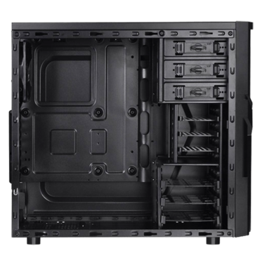 Versa H21, No PSU, ATX, Black, Mid Tower Case