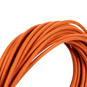 Orange Multisleeved Premium Modding Cable Extensions Kit