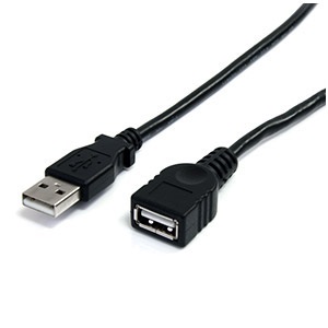 10-ft USB 2.0 Extension Cable A to A, Male-Female