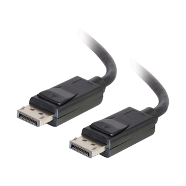 3ft DisplayPort Cable with Latches M/M - Black