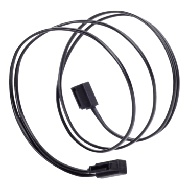 CP11B-500 Low profile SATA 6G Cable, 500mm, Black