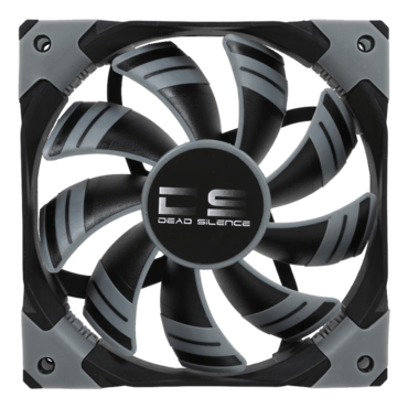 DS 120mm Black, 1500 RPM, 81.5 CFM, 23.1 dBA, Cooling Fan