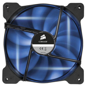 Air SP140 140mm, Blue LEDs, 1440 RPM, 49.49 CFM, 29.3 dBA, Cooling Fan