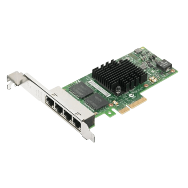I350-T4V2, 1Gbps, 4xRJ45, PCIe Network Adapter