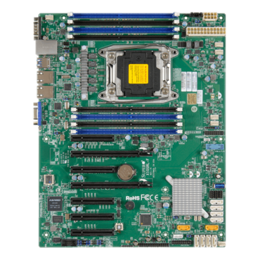 X10SRL-F, Intel C612, LGA 2011-3, DDR4-2400 1TB 3DS LRDIMM / 8, SuperDOM, VGA, GbLAN / 2, ATX Retail