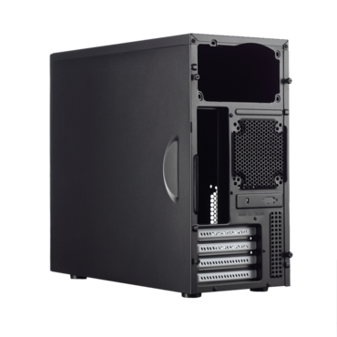 Core 1100, No PSU, microATX, Black, Mini Tower Case