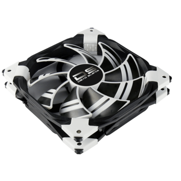DS 120mm, White LEDs, 1500 RPM, 81.5 CFM, 23.1 dBA, Cooling Fan
