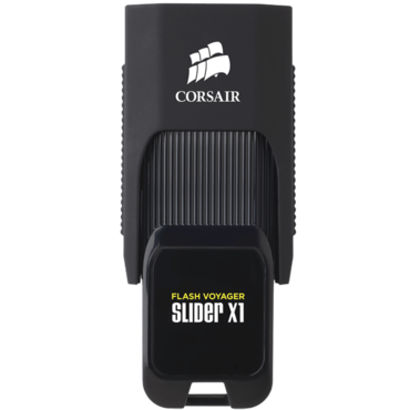 Flash Voyager Slider X1, USB 3.0 128GB USB Drive, 130MB/s, Black, Retail