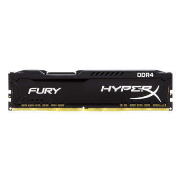 4GB HyperX Fury DDR4 2133MHz, CL14, Black, DIMM Memory
