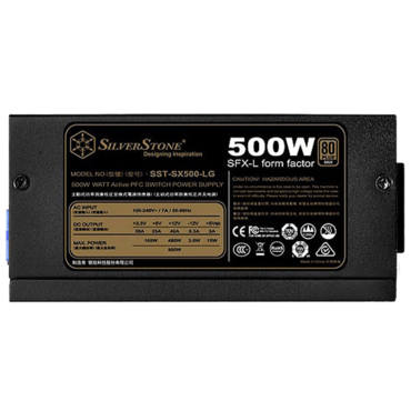 SX500-LG, 80 PLUS Gold 500W, Fully Modular, SFX-L Power Supply