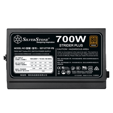 ST70F-PB, 80 PLUS Bronze 700W, Fully Modular, ATX Power Supply