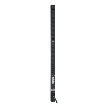 PDUMV20-36, 0U Vertical Rackmount, 14 Outlets, 15-ft cord, 120V/20A, Black, Single-Phase Metered PDU
