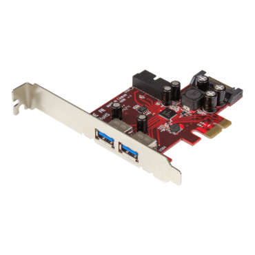 PEXUSB3S2EI, 2 x USB 3.0, 1 x USB 3.0 19-pin Connector to PCI Express 2.0 x1 Add-On Card