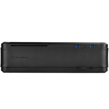 Fortress FTZ01B, No PSU, Mini-ITX, Black, Slim HTPC Case