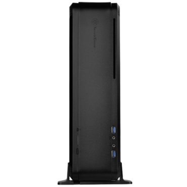 Fortress FTZ01B, No PSU, Mini-ITX, Black, Slim HTPC Case