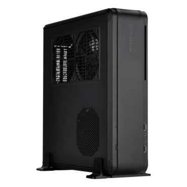 Fortress FTZ01B, No PSU, Mini-ITX, Black, Slim HTPC Case