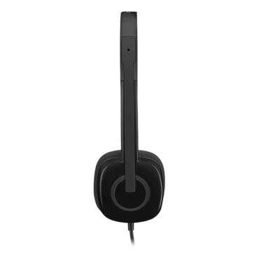 H151, Wired, Black, Headset