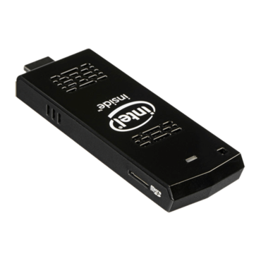 STCK1A32WFCL, Intel Atom Z3735F, DDR3L 2GB, 32GB eMMC, HDMI, Black, Windows 10 Home, Retail Compute Stick