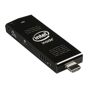 STCK1A32WFCL, Intel Atom Z3735F, DDR3L 2GB, 32GB eMMC, HDMI, Black, Windows 10 Home, Retail Compute Stick