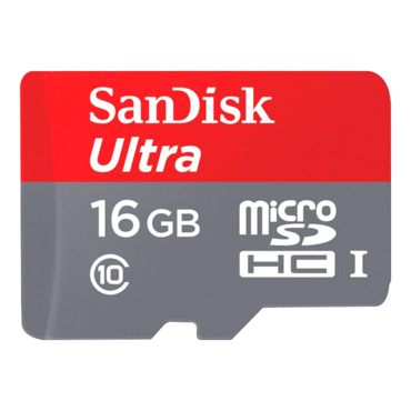 16GB, SDSQUNC-016G-AN6IA, UHS-I / Class 10, microSDHC, Memory Card