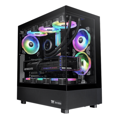 AVADirect Black Workstation PC, View 270 Plus TG ARGB, AMD Ryzen 9 9900X, 128GB DDR5 RAM, 500GB M.2 NVMe, NVIDIA RTX PRO 6000 Blackwell 96GB