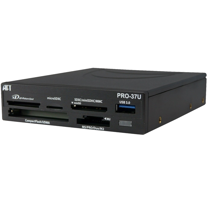 AFT Internal Allinone Media Card Reader Super Speed USB 3.0 AVADirect