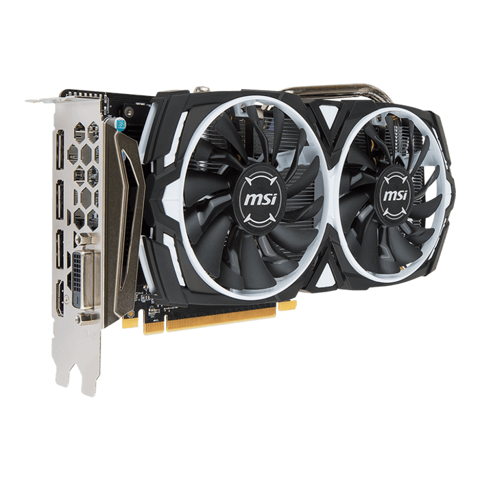 Msi Radeon Rx 570 Armor 4g Oc Gddr5 Graphics Card Avadirect